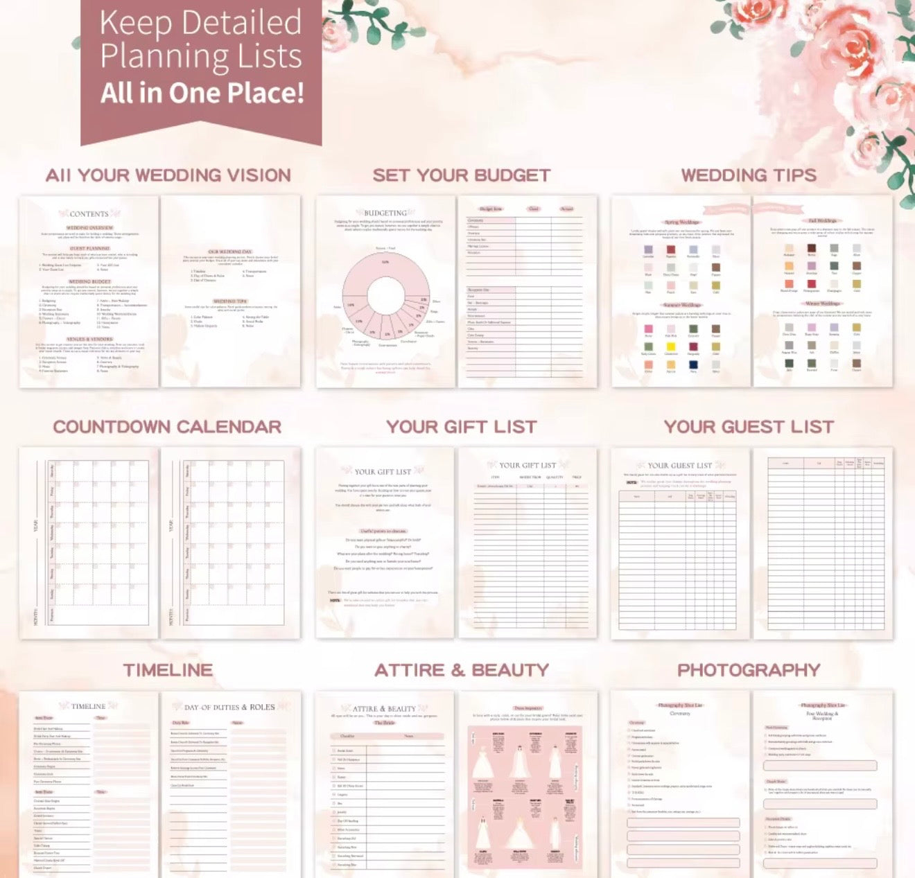 Wedding Planner Organizer