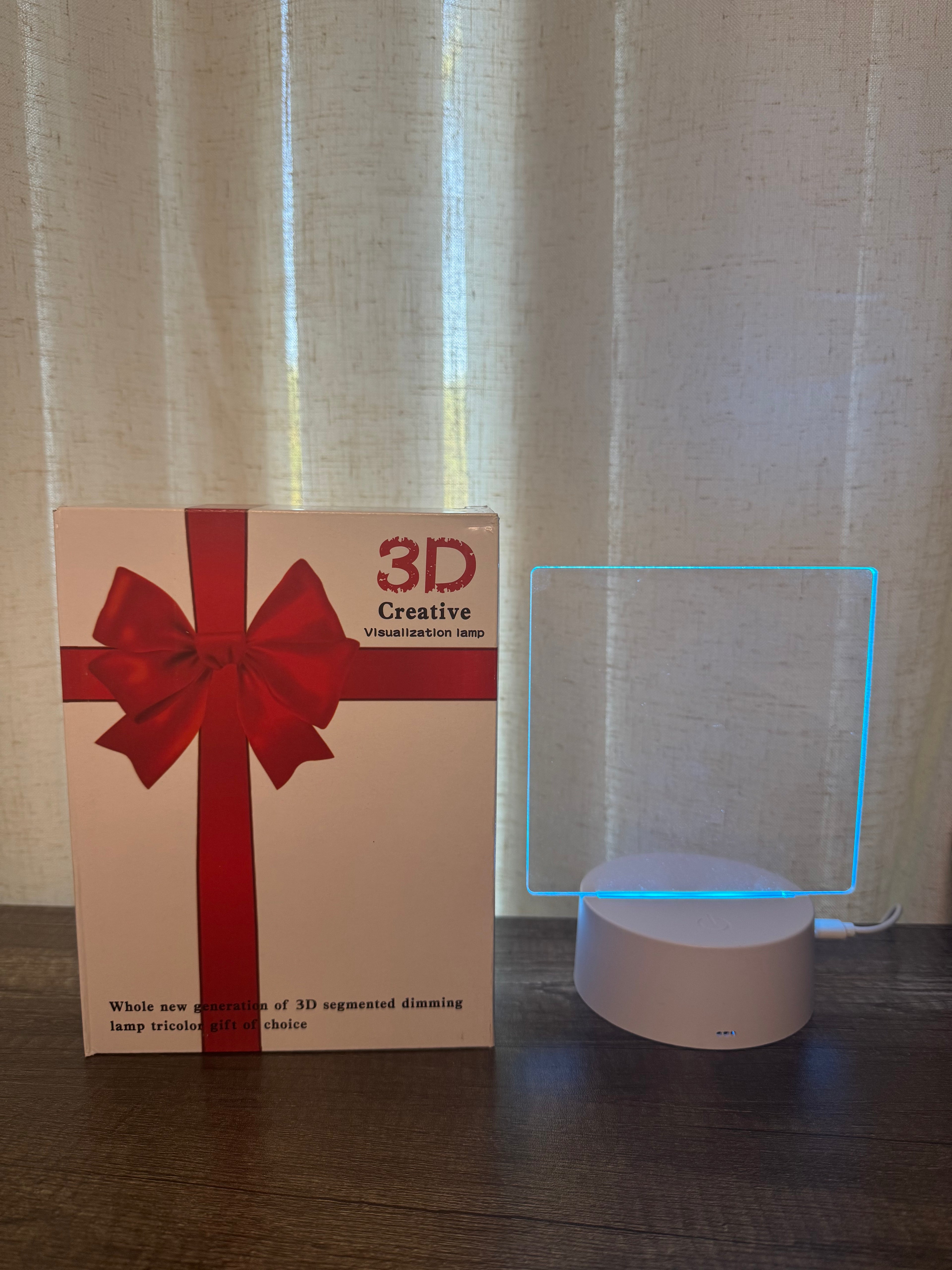 3D Creative Visualization Lamp