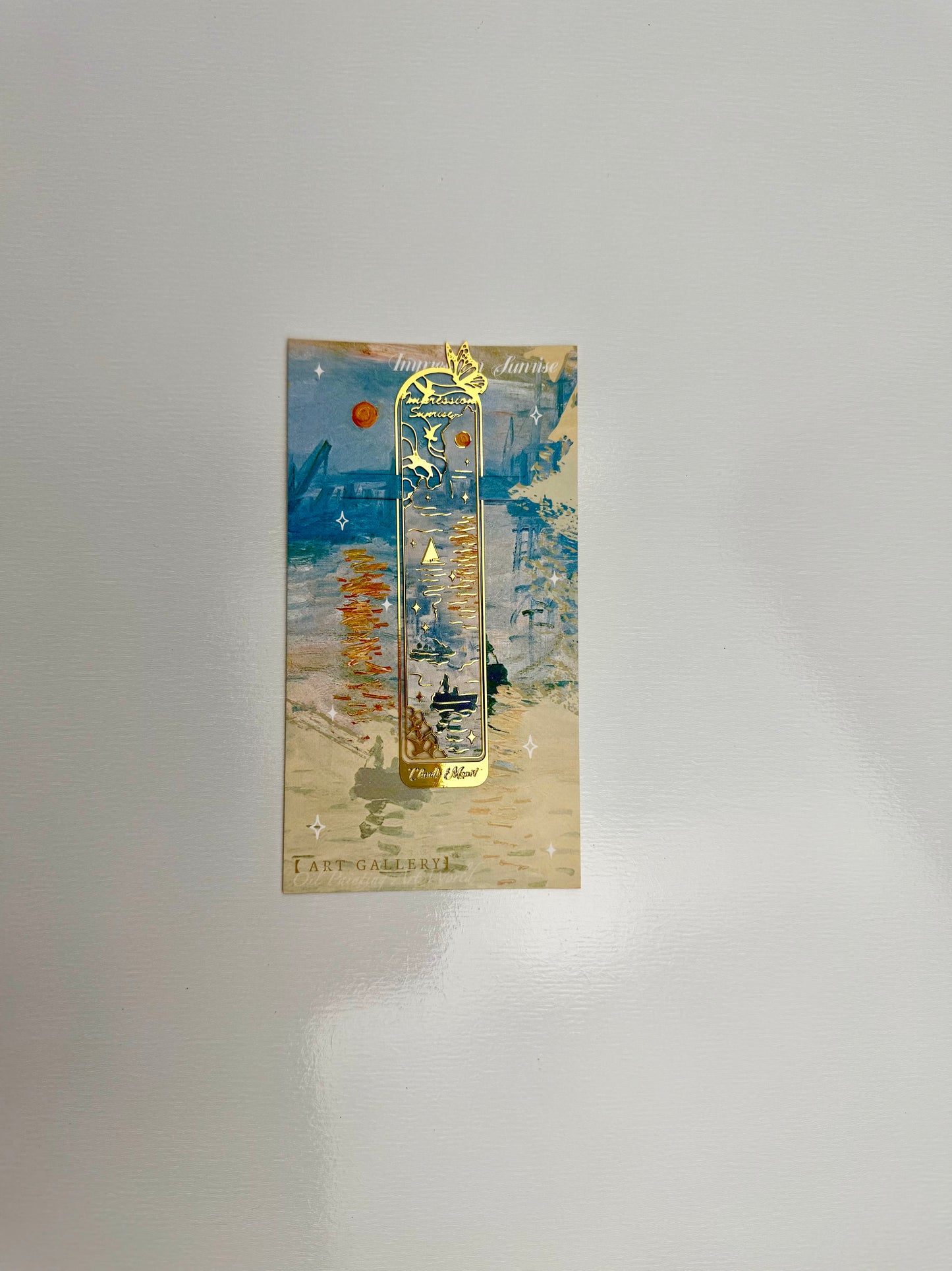 Art-Inspired Metal Bookmarks