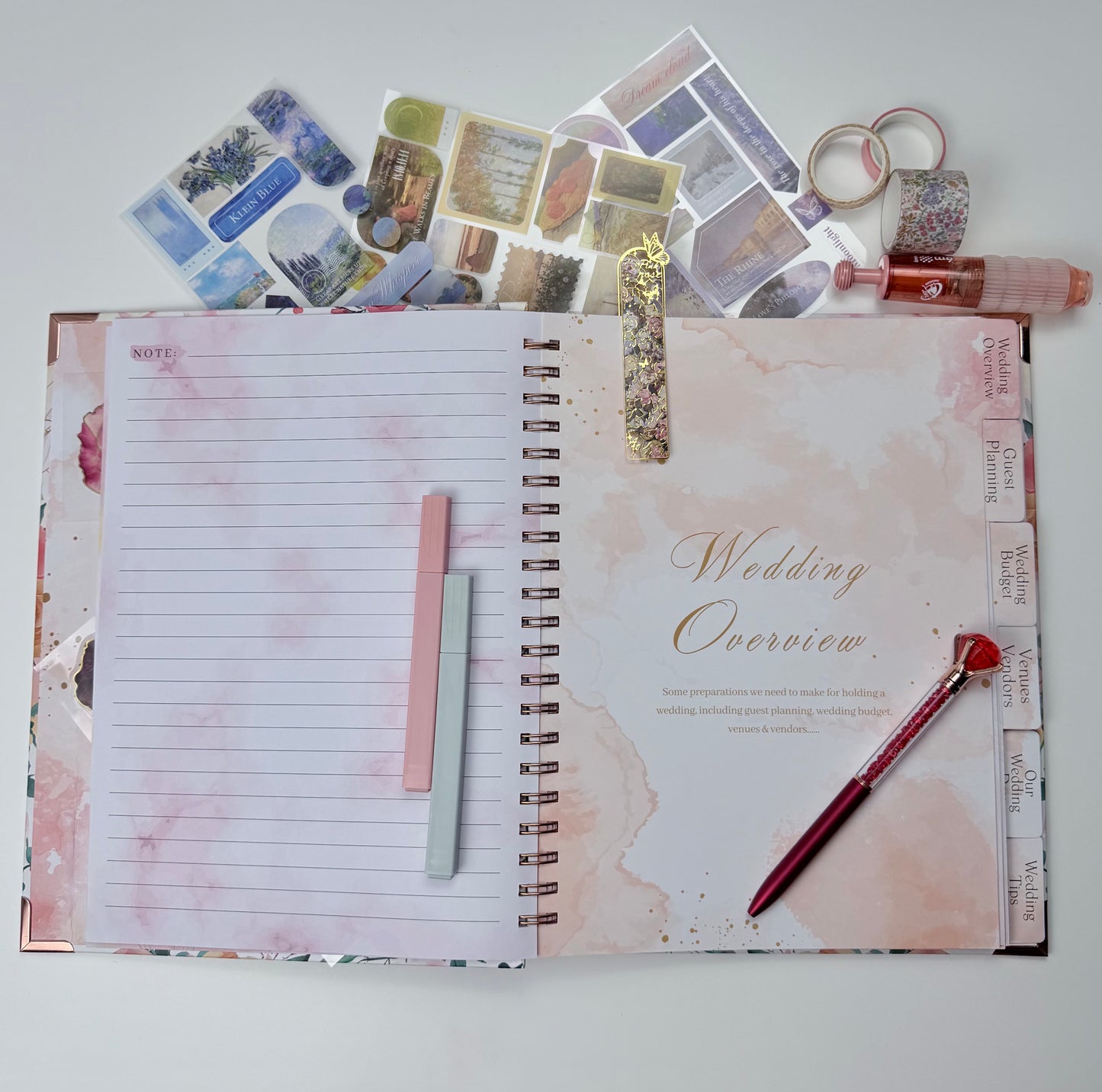 Large A4 Wedding Planner / Organizer