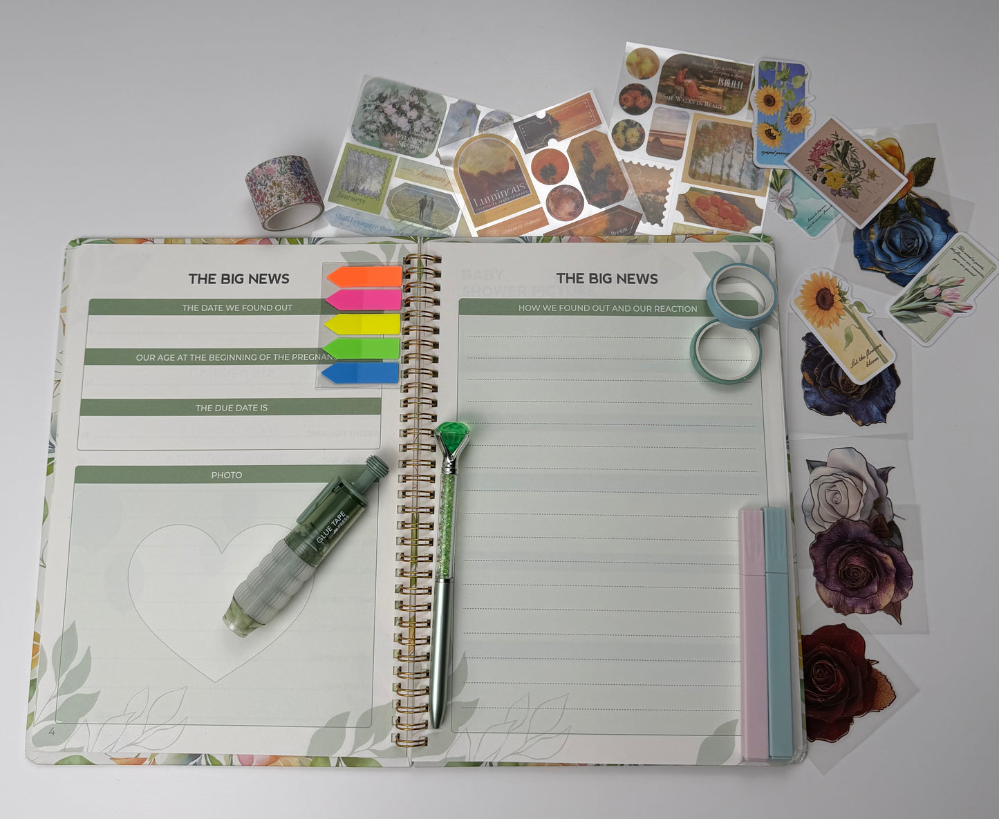 A4 Pregnancy Journal & Planner