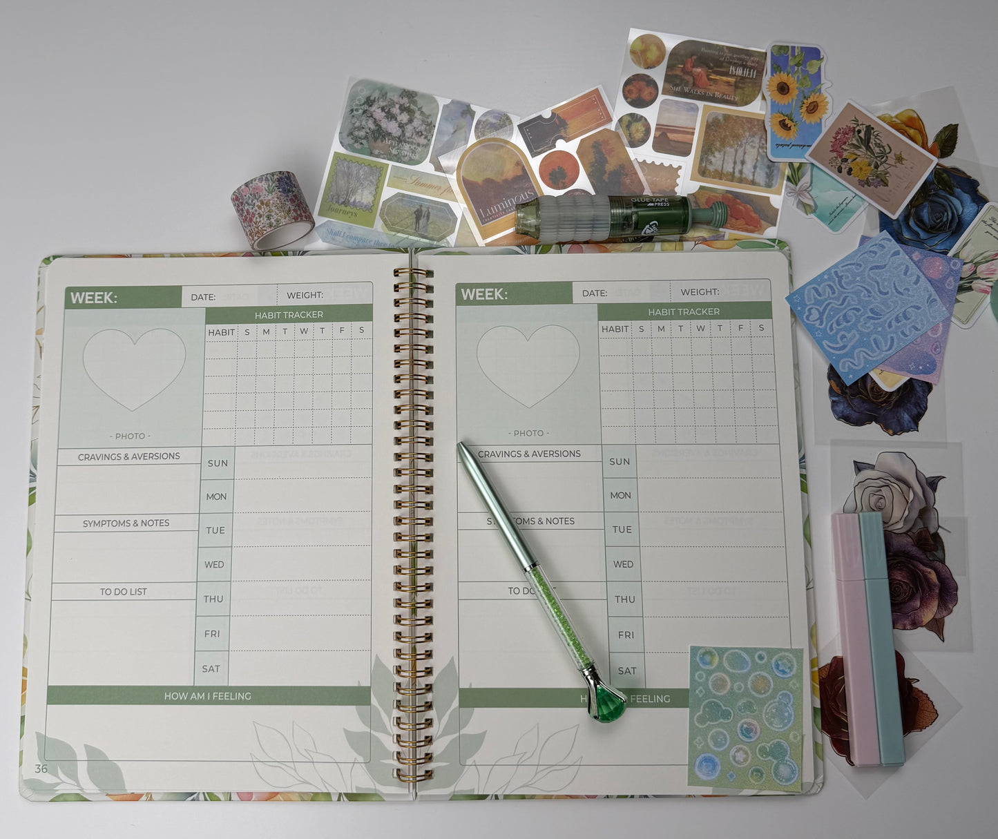 A4 Pregnancy Journal & Planner