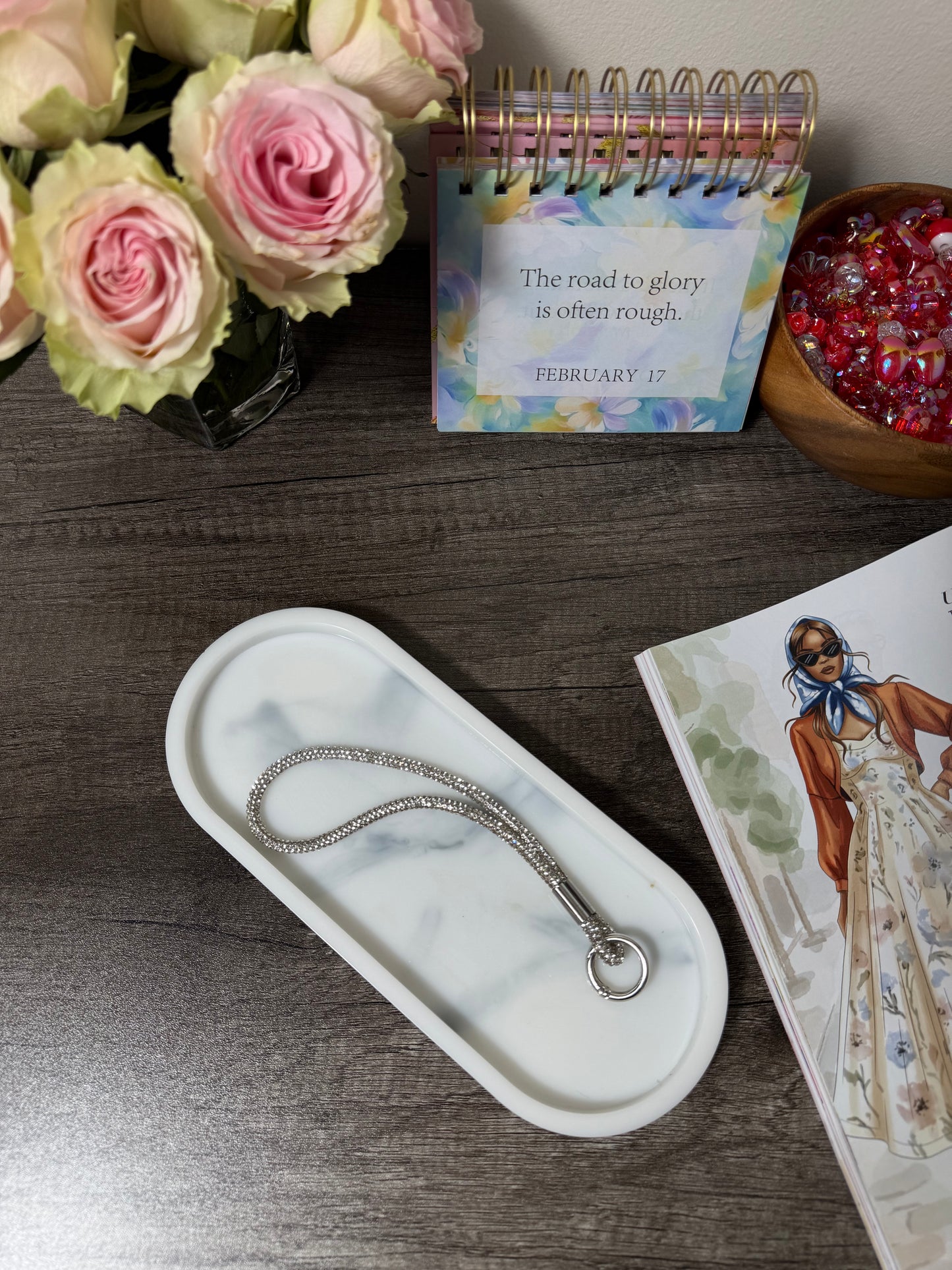 Rhinestone Phone Wrist Strap