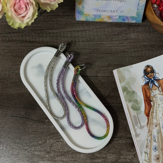 Rhinestone Phone Wrist Strap